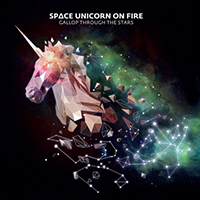 Space Unicorn On Fire