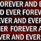 Forever And Ever (Single)