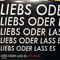 Lieb's Oder Lass Es (Single)